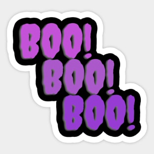 Boo! - XVI Sticker